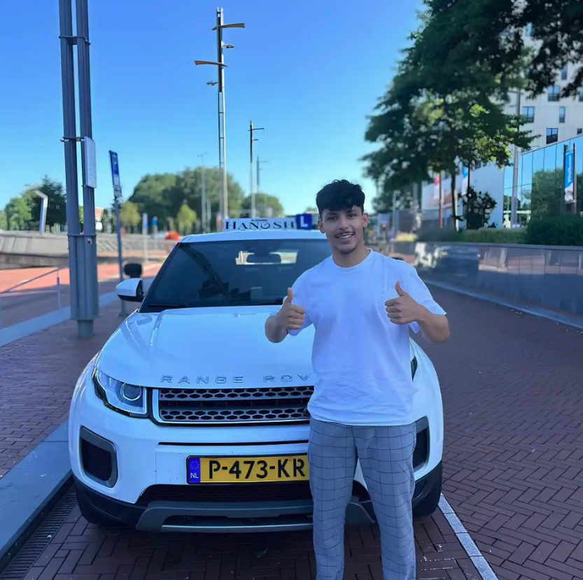Geslaagde leerling 7 bij Rijschool Hanosh