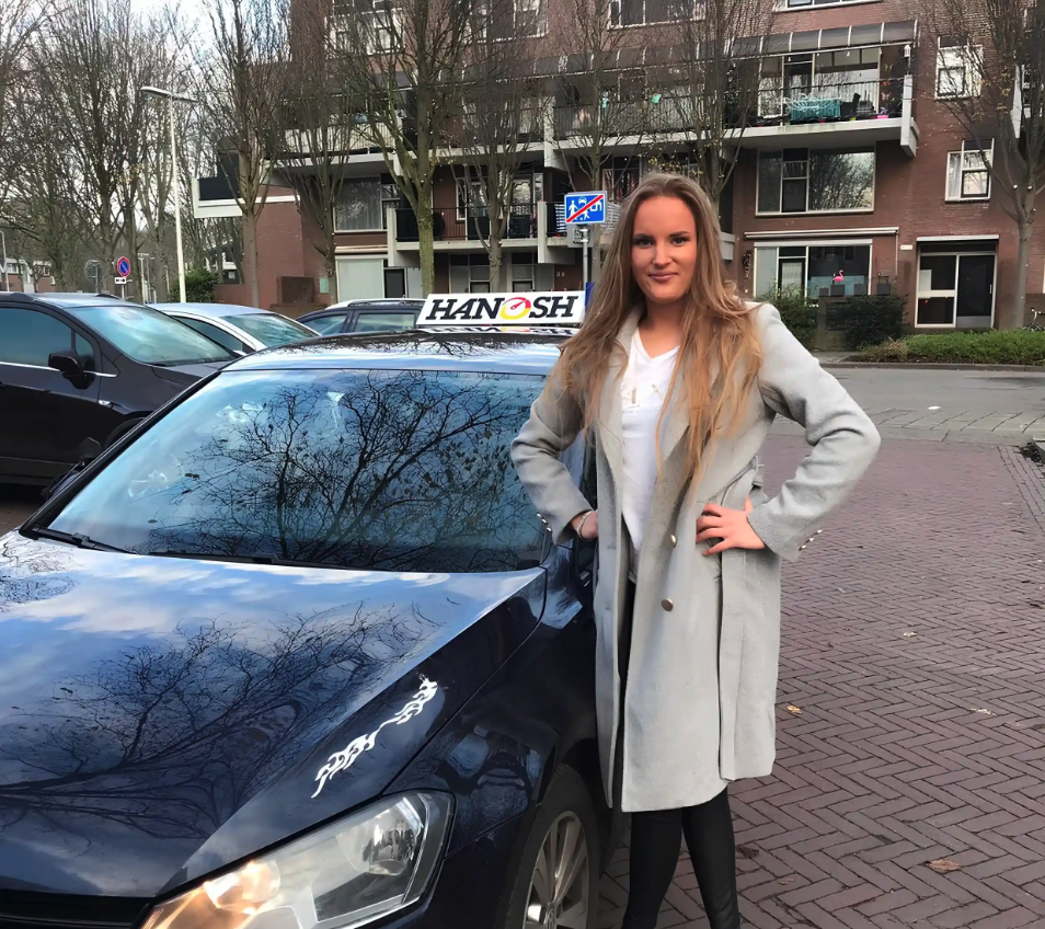 Geslaagde leerling 4 bij Rijschool Hanosh